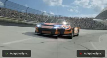 Störungsfreie Aktion dank AdaptiveSync Technologie