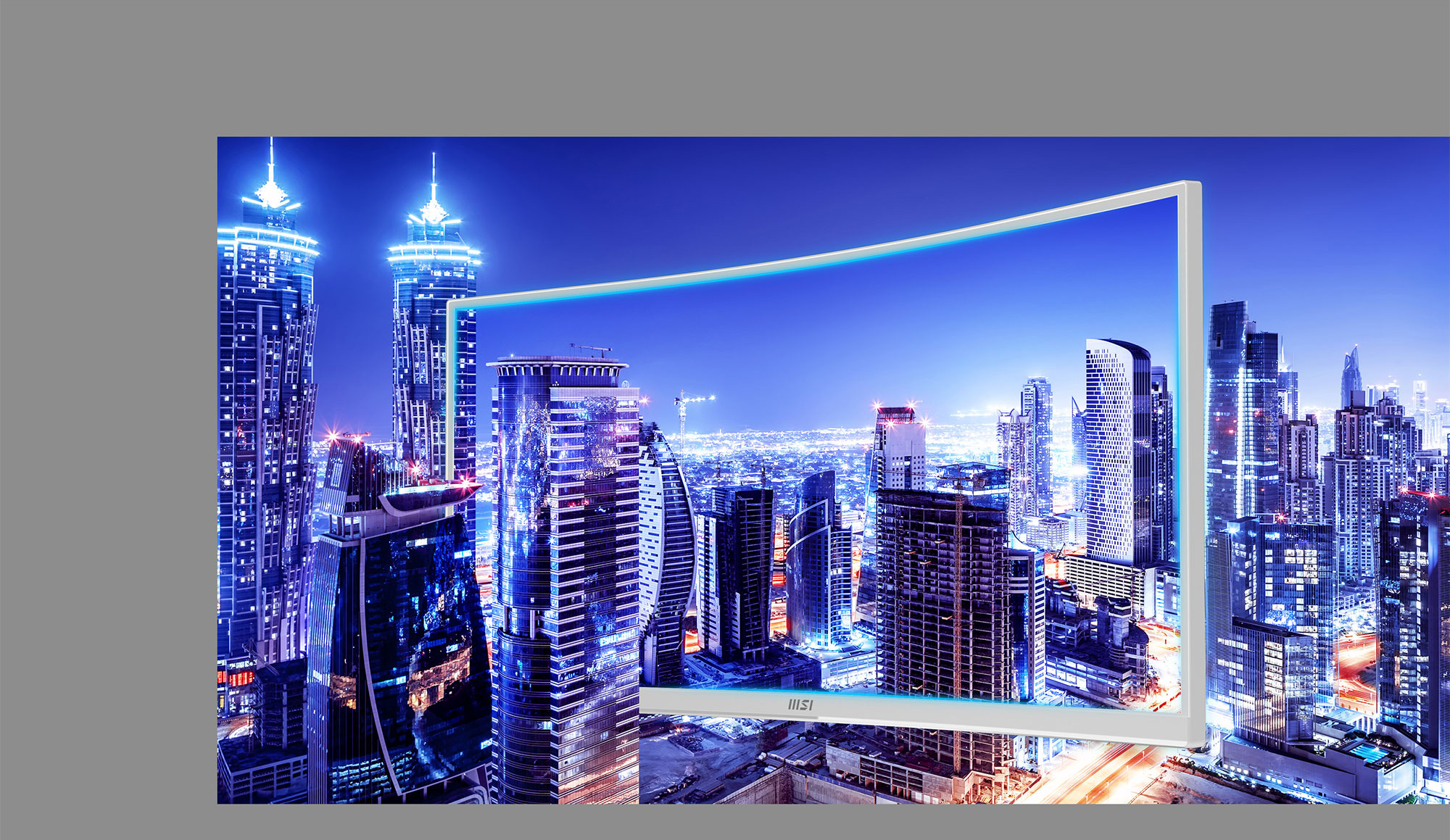 MSI PRO MP341CQDE Office Monitor - QHD Curved Panel, 100 Hz,_2