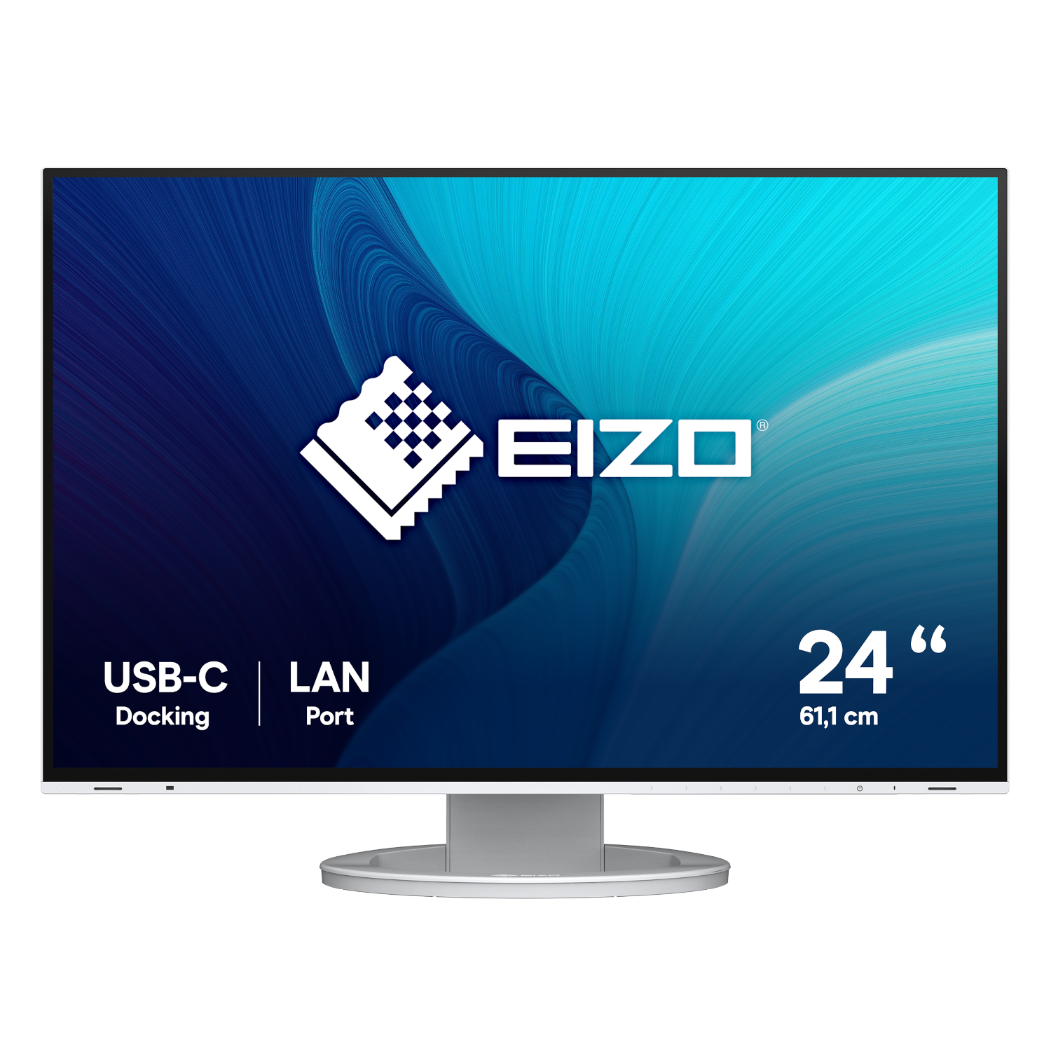 Bild von Eizo FlexScan EV2495-WT - IPS, Höhenverstellung, DisplayPort