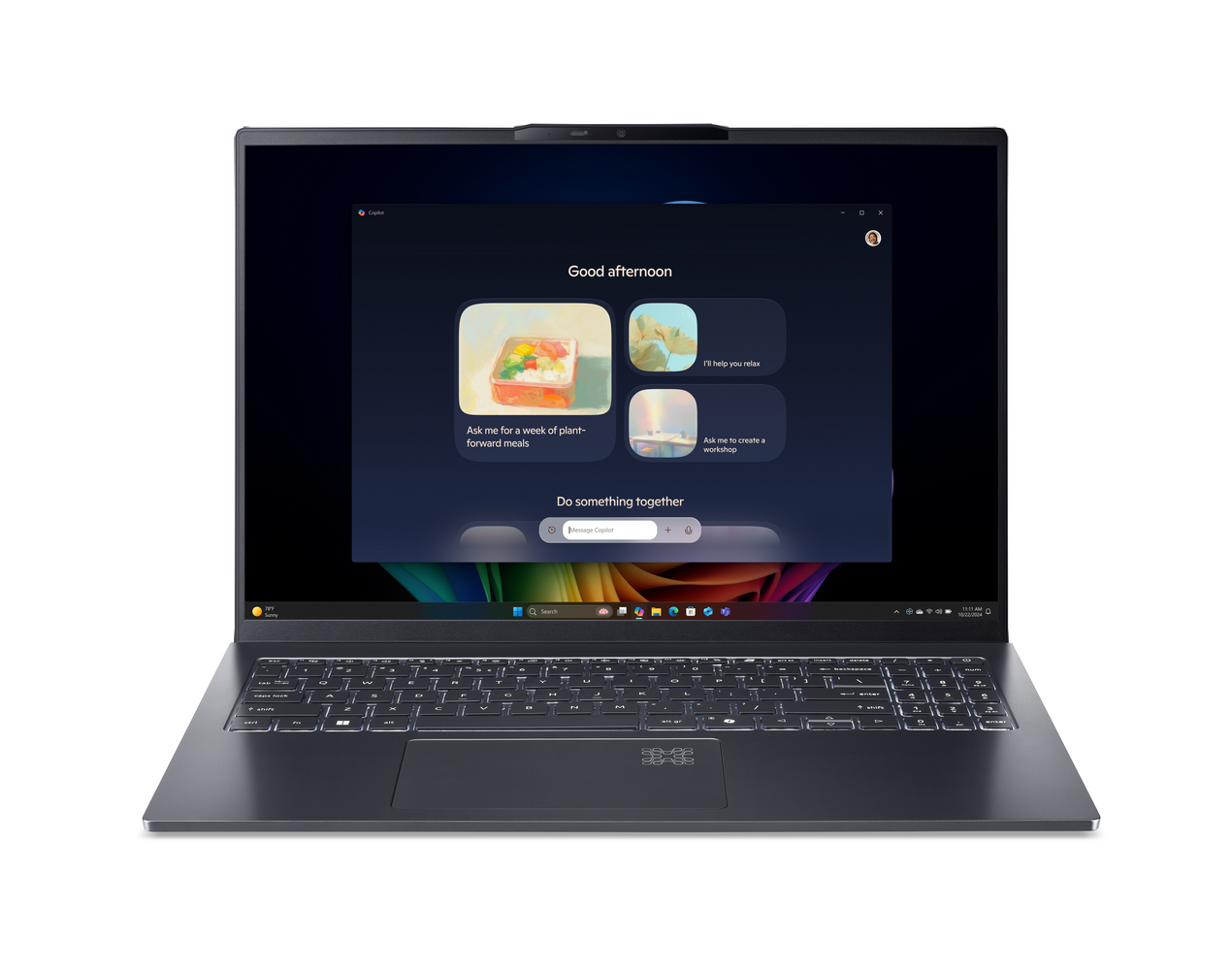 Bild von Acer Swift Go 16 AI OLED (SFG16-61-R6QV) Copilot+PC