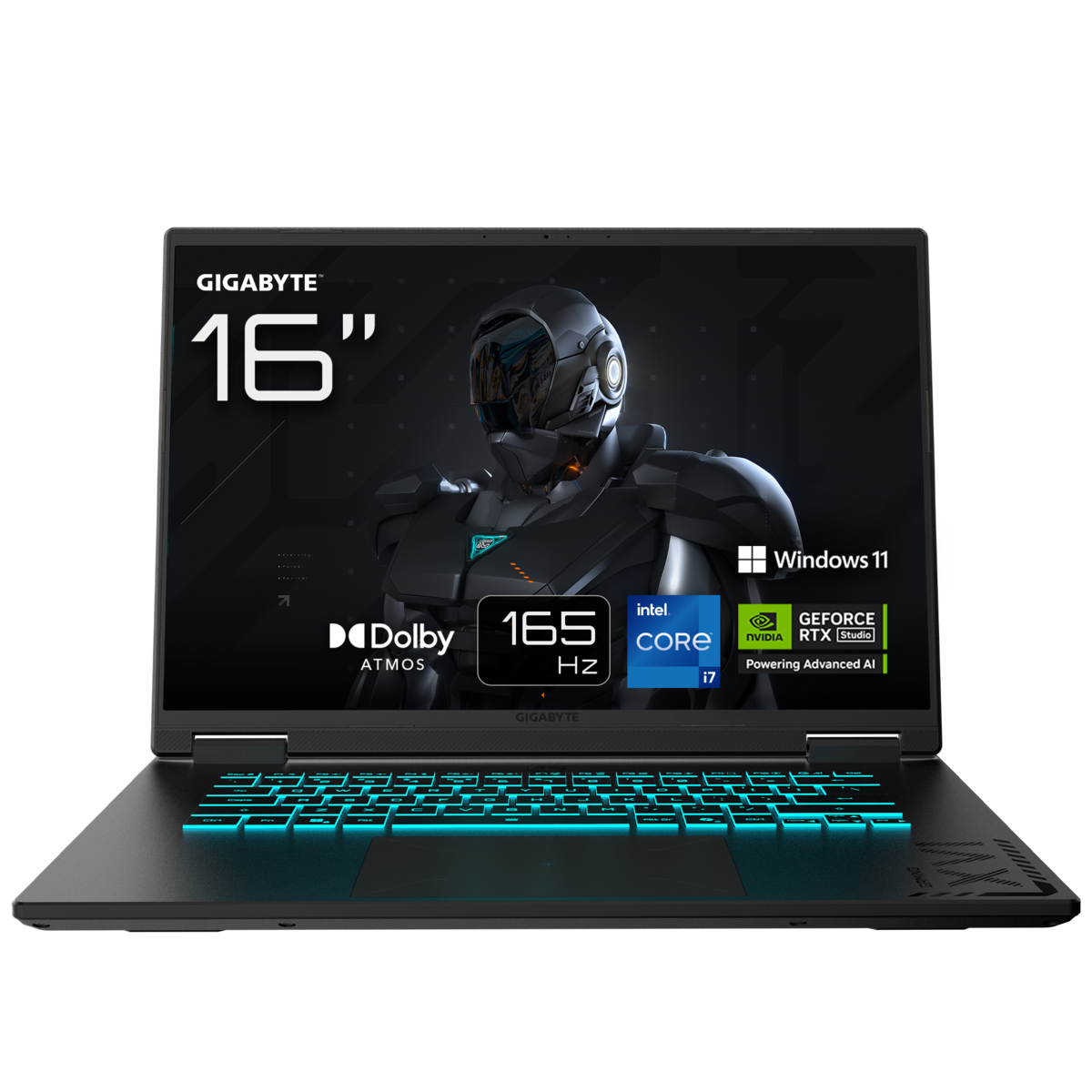 Bild von GIGABYTE GAMING A16 CVHI3DE894SH - 16" FHD+ 165 Hz Display, Intel Core i7-13620H, 16GB RAM, 1TB SSD, NVIDIA GeForce RTX 5060, Windows 11 Home