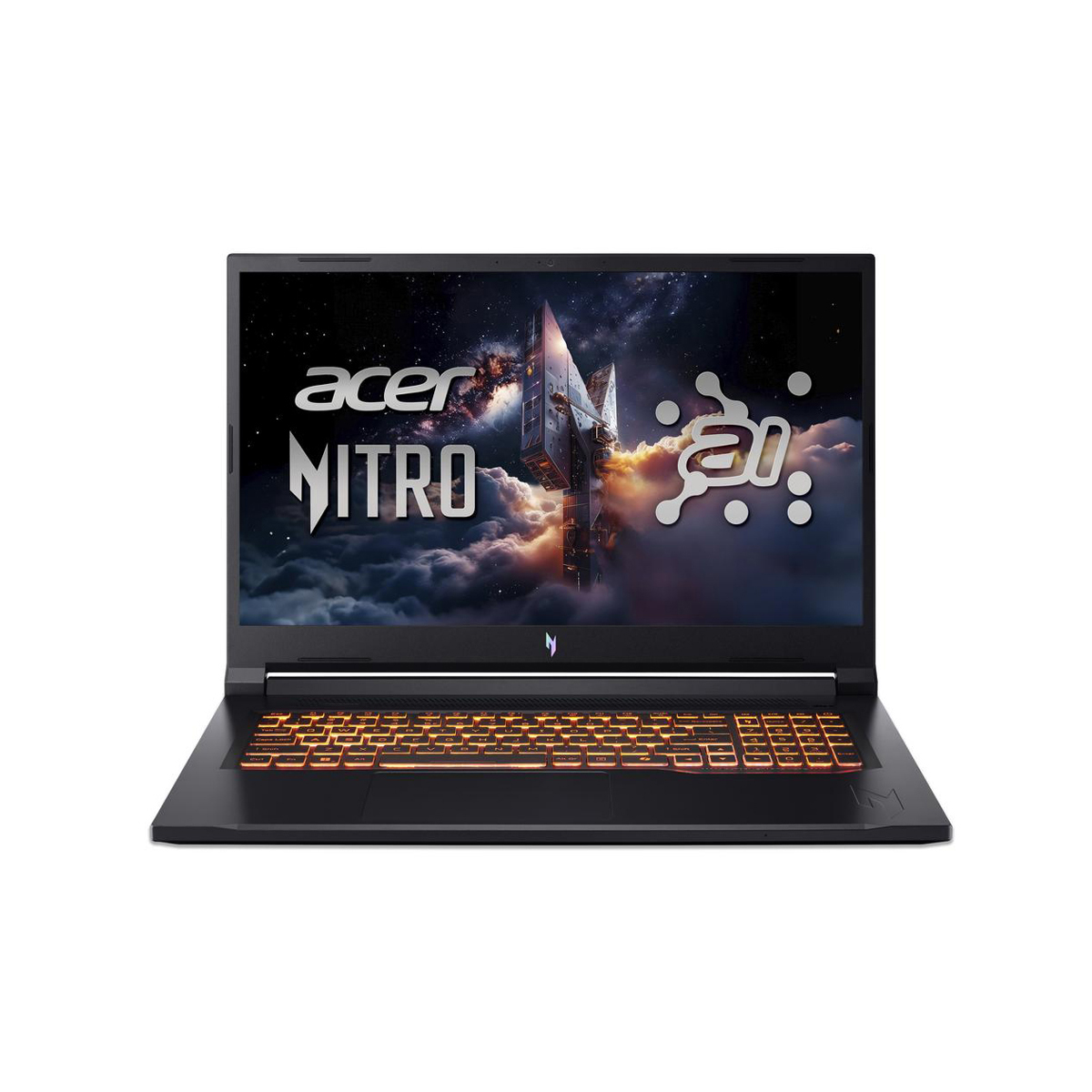 Bild von Acer Nitro V17 (ANV17-41-R8JV) Gaming 17,3" Full-HD, 144Hz, Ryzen R7-260 (16 TOPS), 16GB RAM, 1TB SSD, GeForce RTX5050, Windows 11