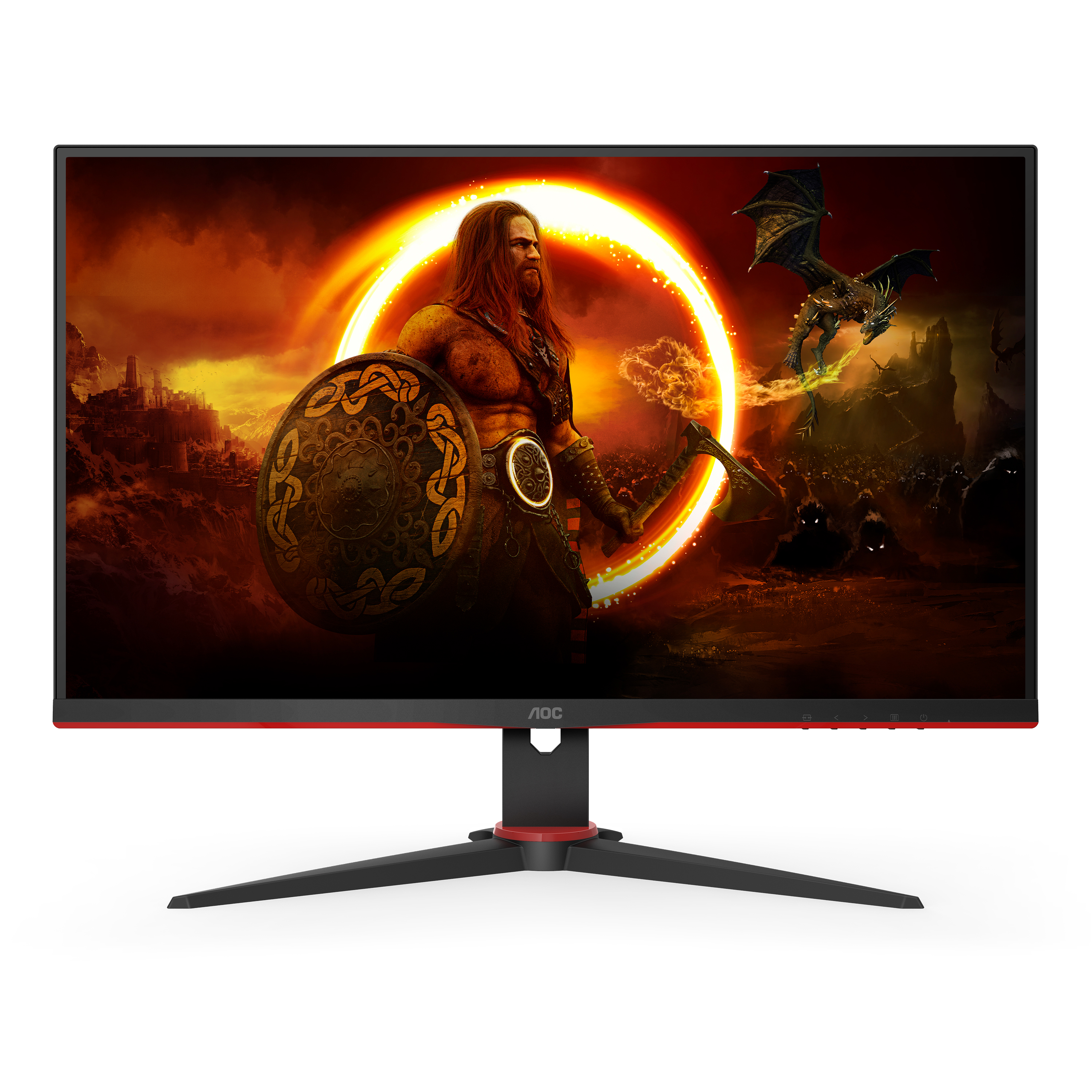 Bild von AOC Q27G2E/BK Gaming Monitor - 155 Hz, QHD, FreeSync Premium