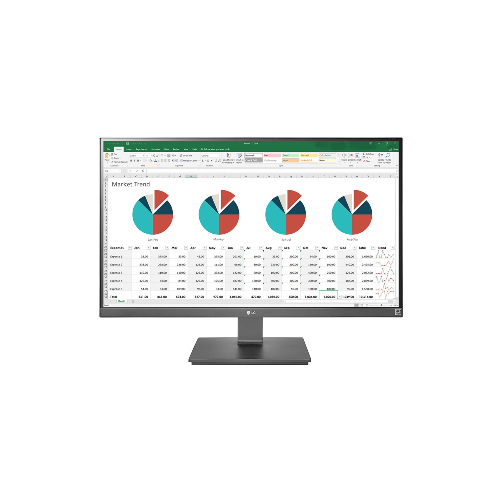 Bild von LG 27UK670P-B Business Monitor - 4K UHD IPS Panel, HDMI Höhenverstellung, Pivot