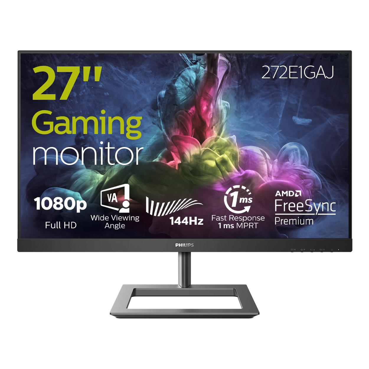 Bild von Philips 272E1GAJ Gaming Monitor - 144 Hz, AMD FreeSync Premium