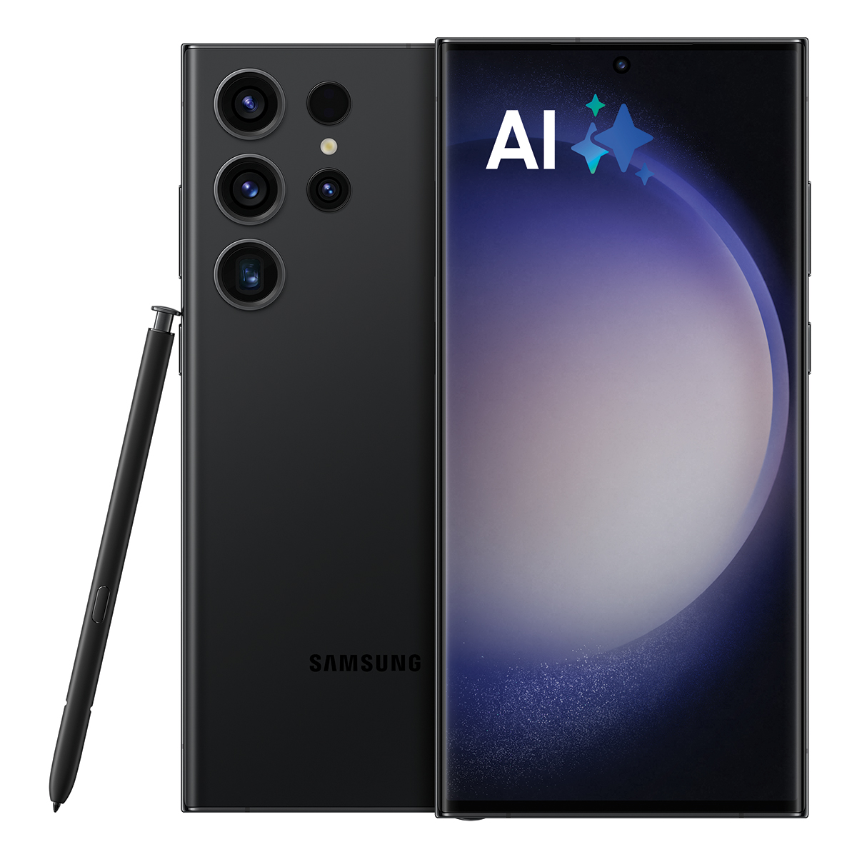 Bild von Samsung Galaxy S23 Ultra 5G Enterprise 8+256GB Phantom Black 17,31cm (6,8") OLED Display, Android 13, 200MP Quad-Kamera