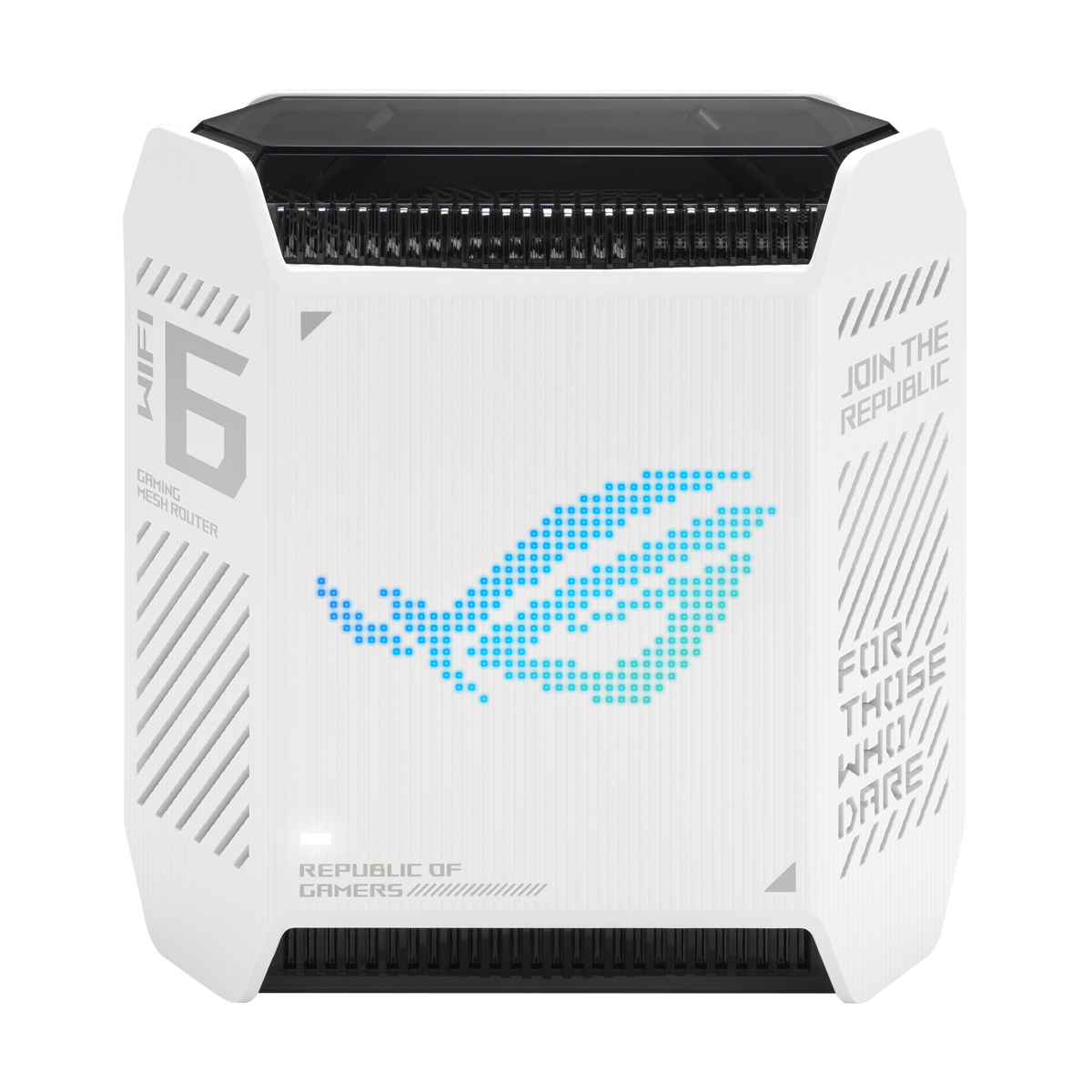 Bild von ASUS ROG Rapture GT6 WiFi 6 Mesh Router Weiß AX10000 Tri-Band, 3x Gigabit LAN