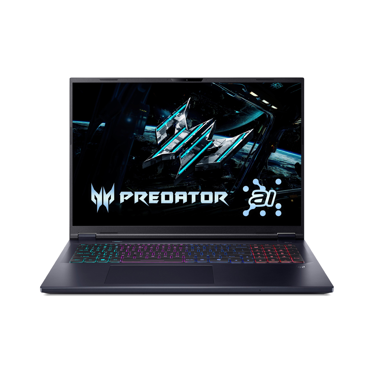 Bild von Acer Predator Helios 18 AI (PHN18-72-94G6) Gaming 18,0" WQXGA, MiniLED, 250Hz, Intel i9U-275HX (13 TOPS), 32GB RAM, 1TB SSD, GeForce RTX5070Ti, Window