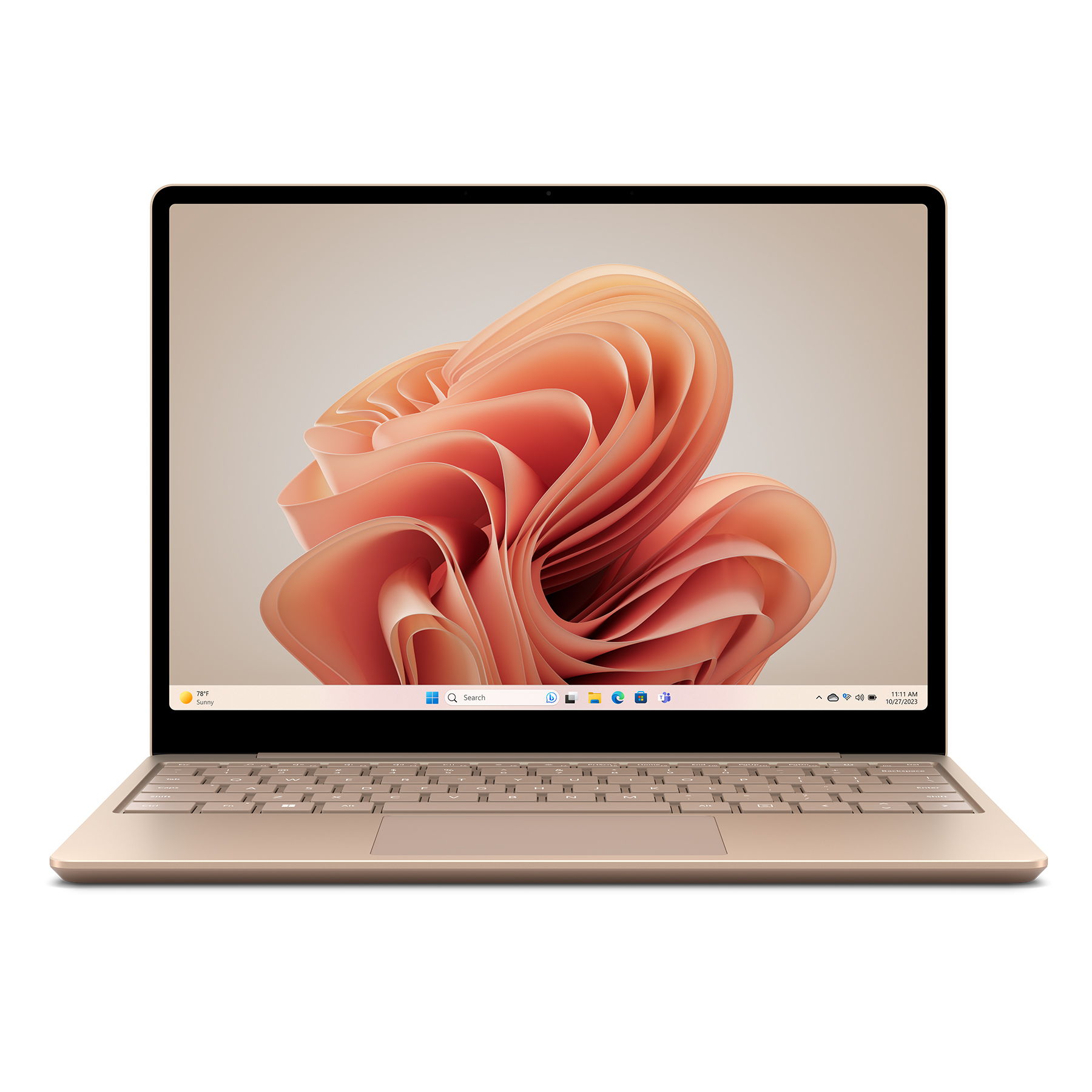 Bild von Microsoft Surface Laptop Go 3 - i5 - 8GB - 256 GB - sandstone - 12,4" Touchscreen, Intel Core i5-1235U, 16GB RAM, 256GB SSD, Windows 11 Home