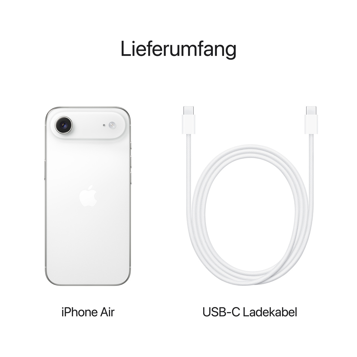 Bild von iPhone Air 512GB Wolkenweiß