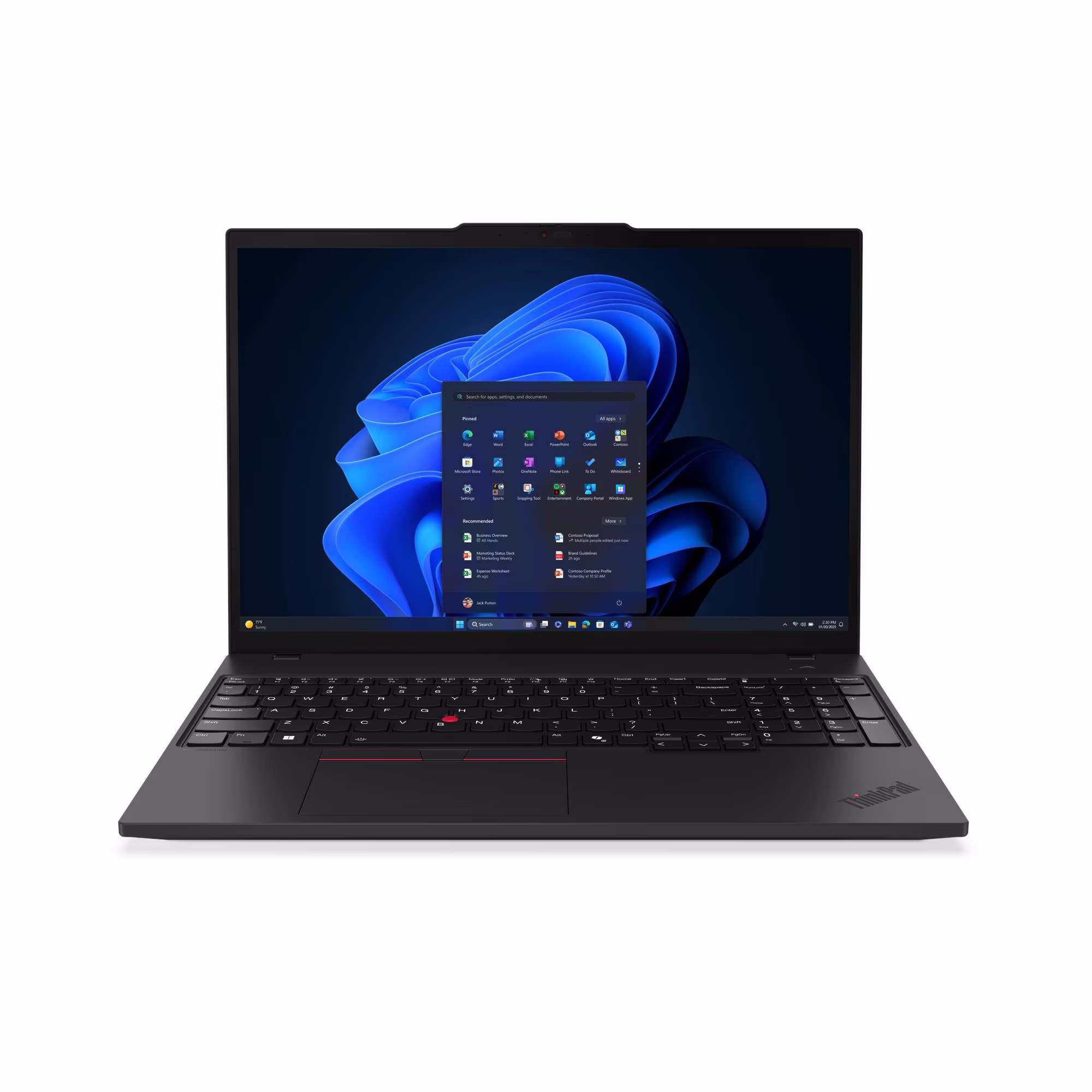 Bild von Lenovo ThinkPad T16 Gen4 - 21QE0035GE 16" WUXGA IPS, Intel Core Ultra 5 - 225U, 16GB RAM, 512GB SSD, Windows 11 Pro