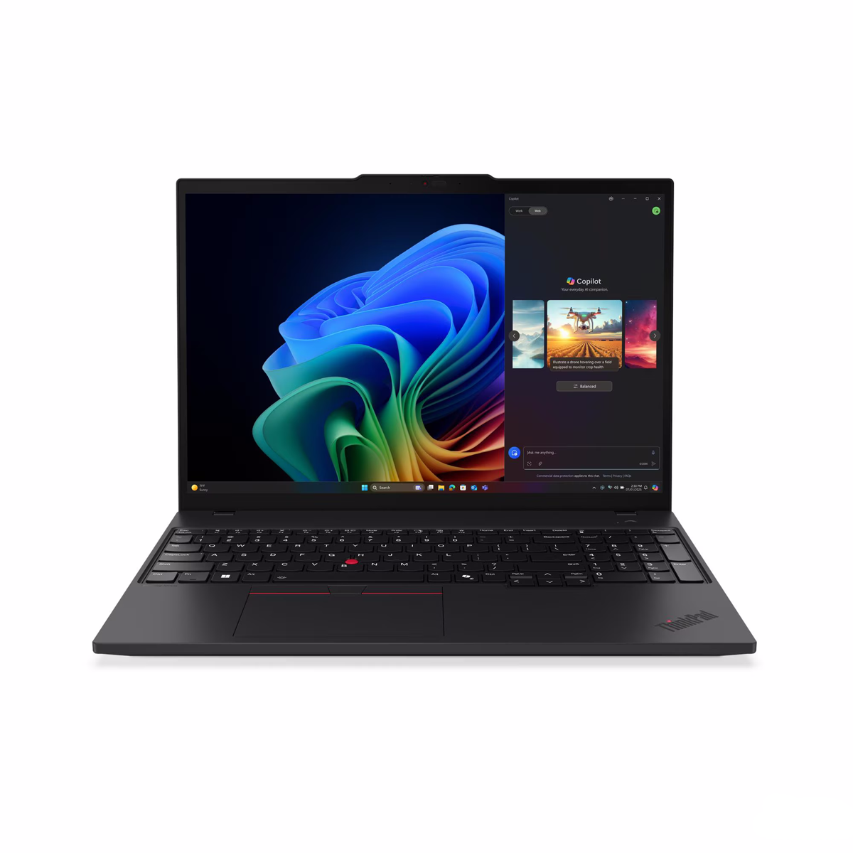 Bild von Lenovo ThinkPad T16 Gen4 - 21QN005GGE 16" WUXGA, Ryzen AI 5 PRO - 340, 32GB RAM, 1TB SSD, Windows 11 Pro