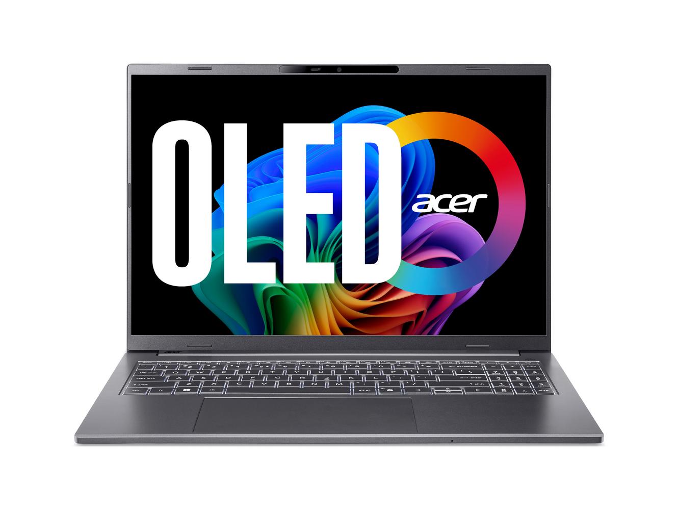 Bild von Acer Aspire 16 AI OLED (A16-52M-75LW) Copilot+ PC 16,0" WUXGA, OLED, Intel i7U-258V (47 TOPS), 32GB RAM, 1TB SSD, Windows 11