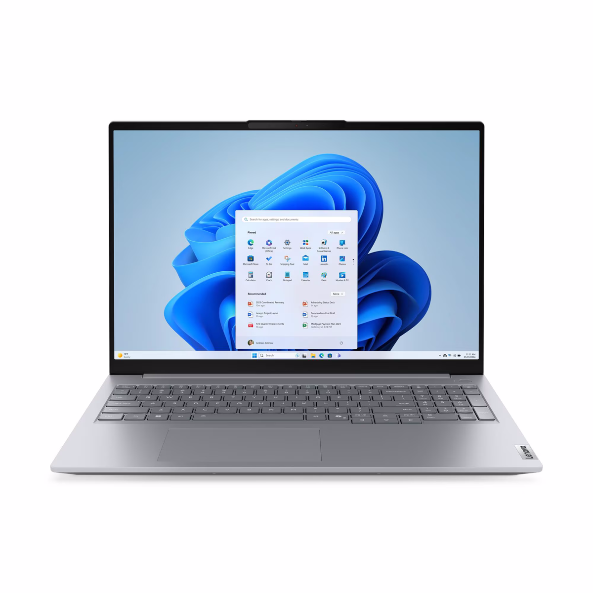 Bild von Lenovo ThinkBook 16 G8 21SK006QGE - 16" WUXGA, Intel® Core Ultra 5 225U, 16GB, 512GB, Windows 11 Pro