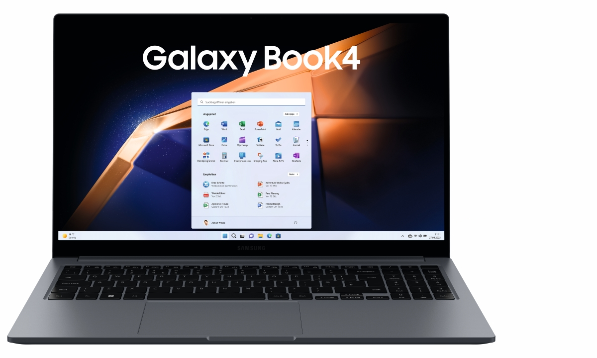Bild von SAMSUNG Galaxy Book4 - 15,6 Zoll Intel Core 7-150U 16 GB 512 GB W11H Grau
