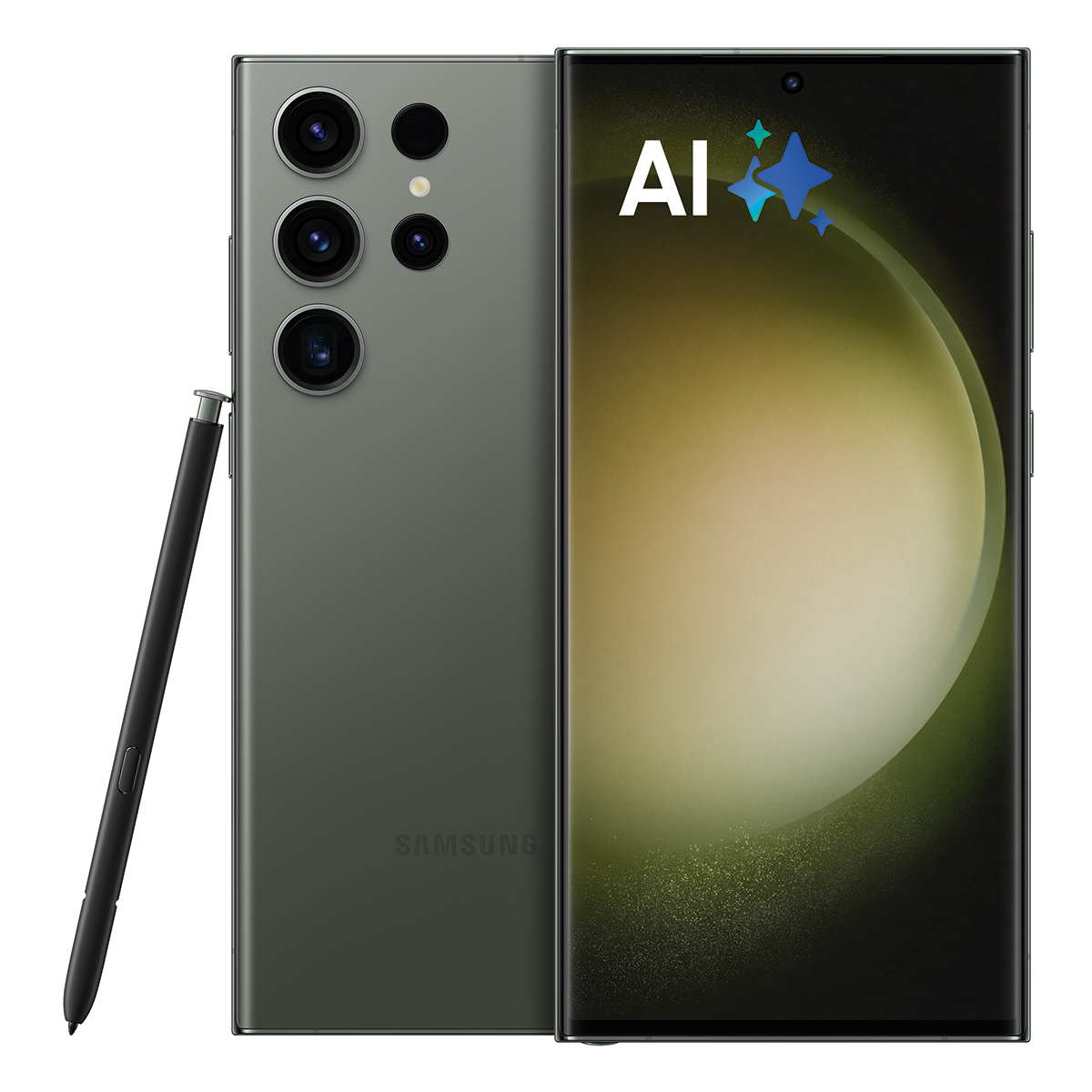 Bild von Samsung Galaxy S23 Ultra 5G 8GB+256GB Green EU 17,31cm (6,8") OLED Display, Android 13, 200MP Quad-Kamera