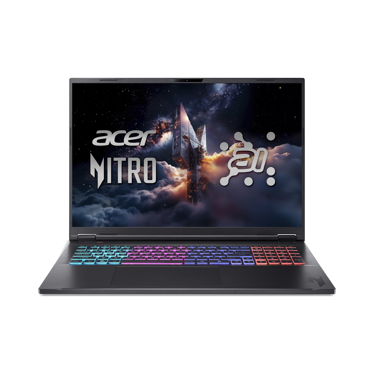 Bild von Acer Nitro 18 AI (AN18-61-R968) Gaming/ Copilot+ PC 18" WQXGA, IPS, 165Hz, Ryzen AI 9-365 (50 TOPS), 32GB RAM, 1TB SSD, GeForce