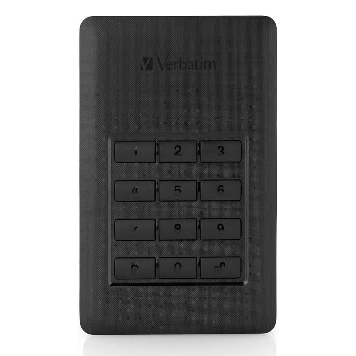 Bild von Verbatim Store 'n' Go Secure Portable 2TB Externe Festplatte, USB 3.2 Gen 1x1