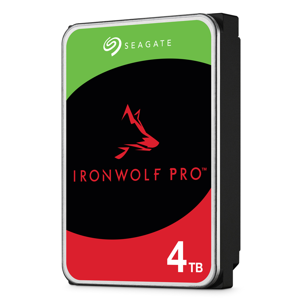 Bild von Seagate IronWolf Pro 4TB 3.5 Zoll SATA Interne NAS Festplatte (CMR)