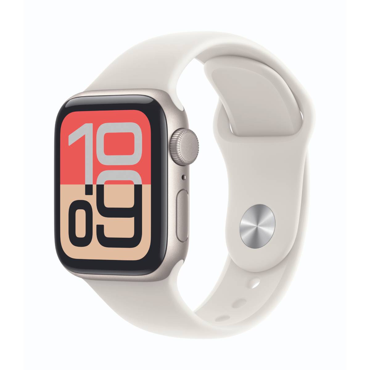Bild von Apple Watch SE 3  40mm Polarstern Aluminium Gehäuse mit Polarstern Sport Band - S/M