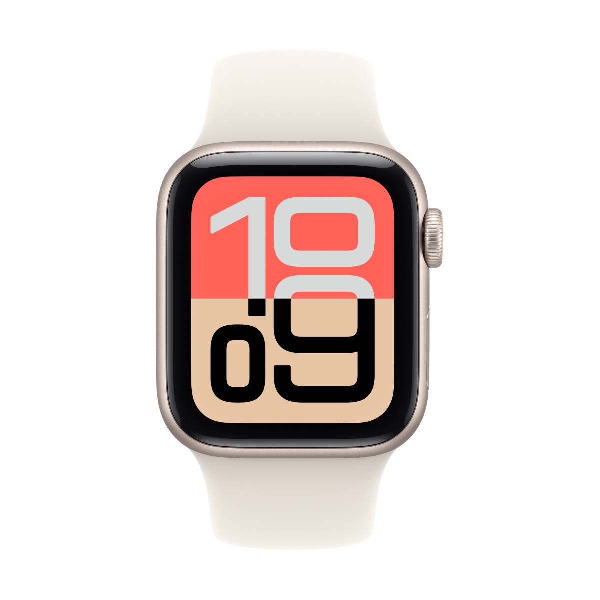 Bild von Apple Watch SE 3 Cellular 40mm Polarstern Aluminium Gehäuse mit Polarstern Sport Band - M/L