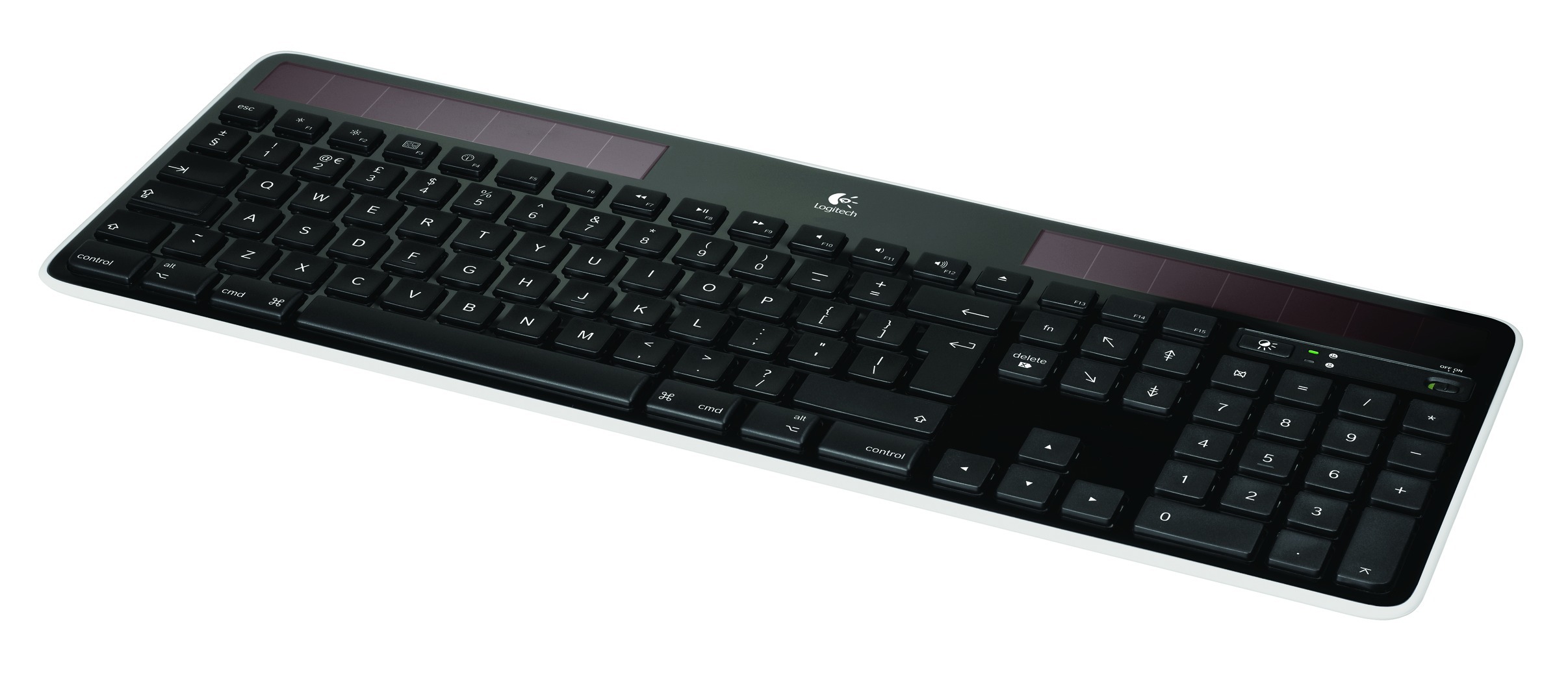 Bild von Logitech Wireless Solar Keyboard K750 solarbetrieben und kabellos, elegantes und dünnes Design, Logitech Unifying