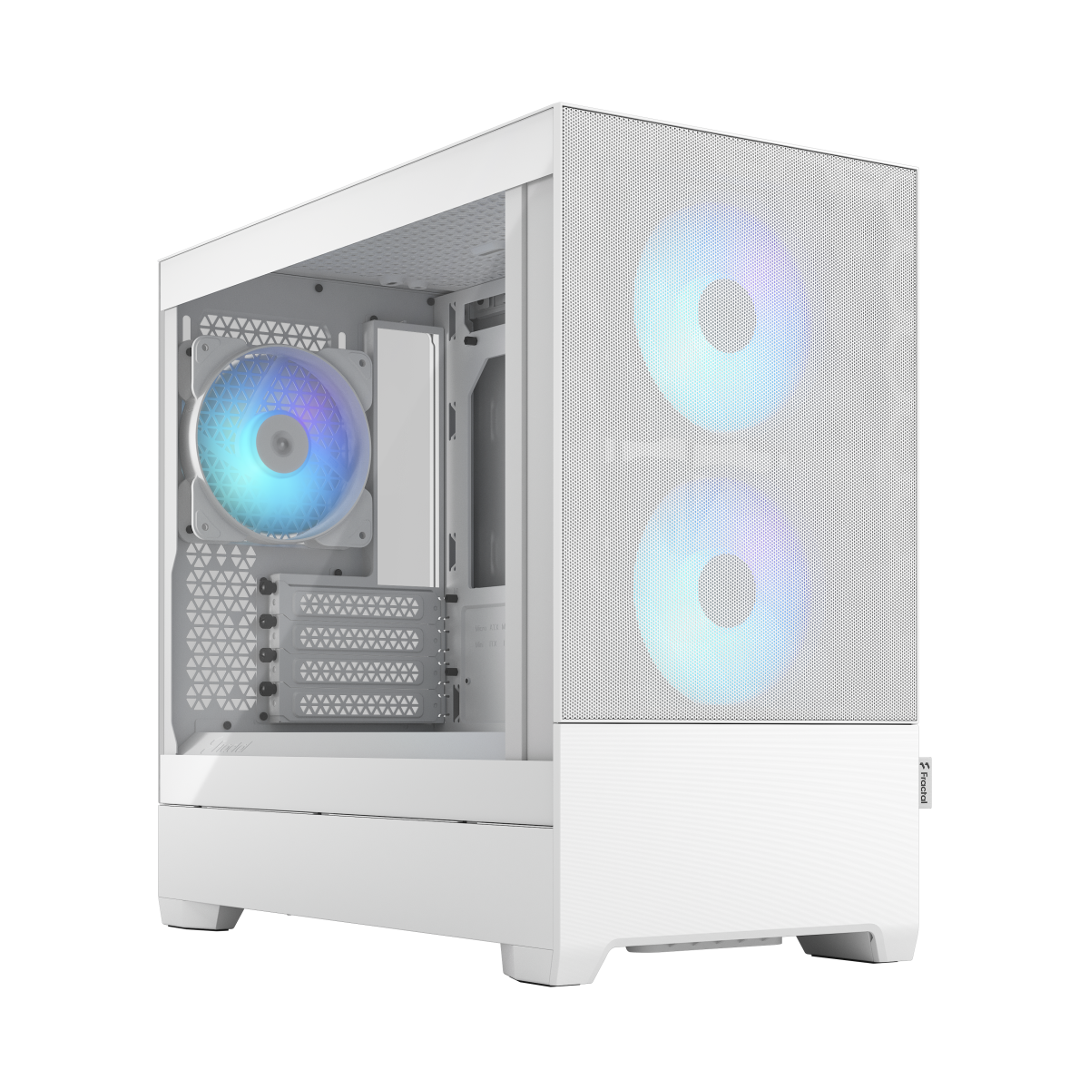 Bild von Fractal Design Pop Mini Air RGB White TG | PC-Gehäuse
