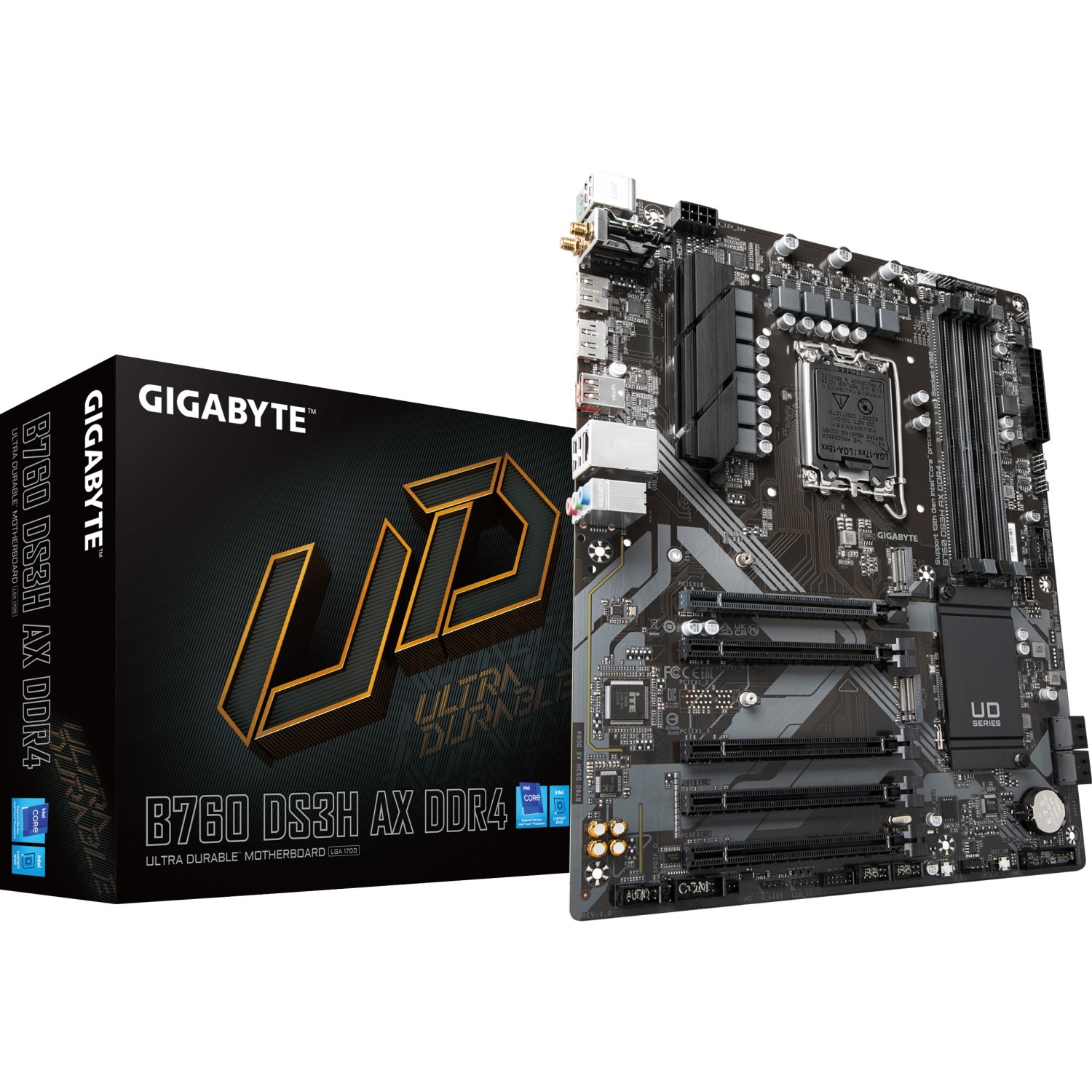 Bild von GIGABYTE B760 DS3H AX DDR4 Mainboard