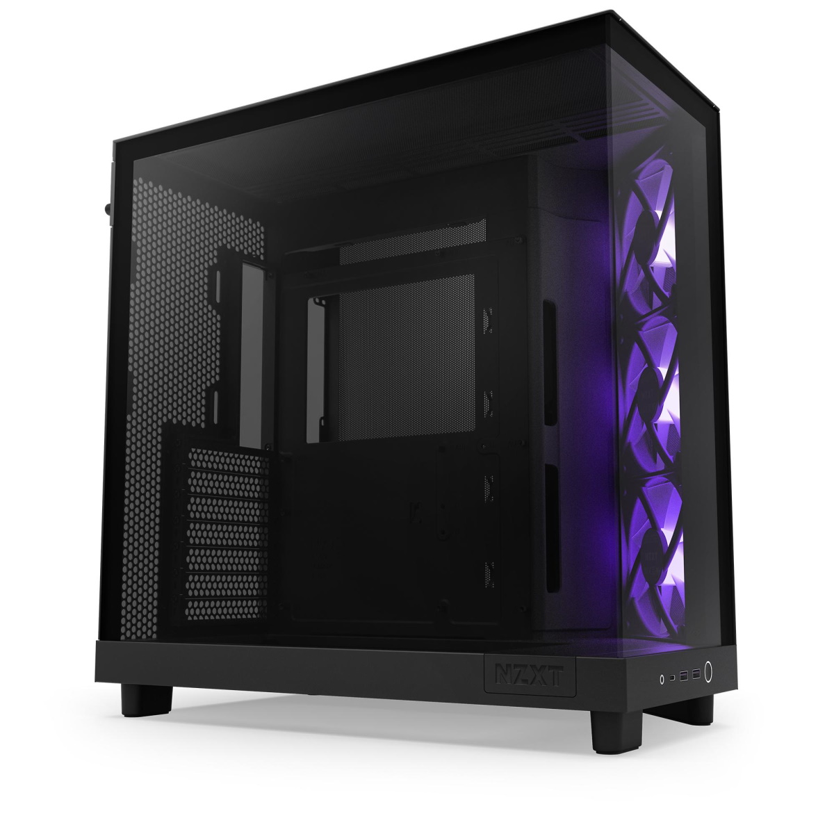 Bild von NZXT H6 FLOW RGB schwarz | PC-Gehäuse