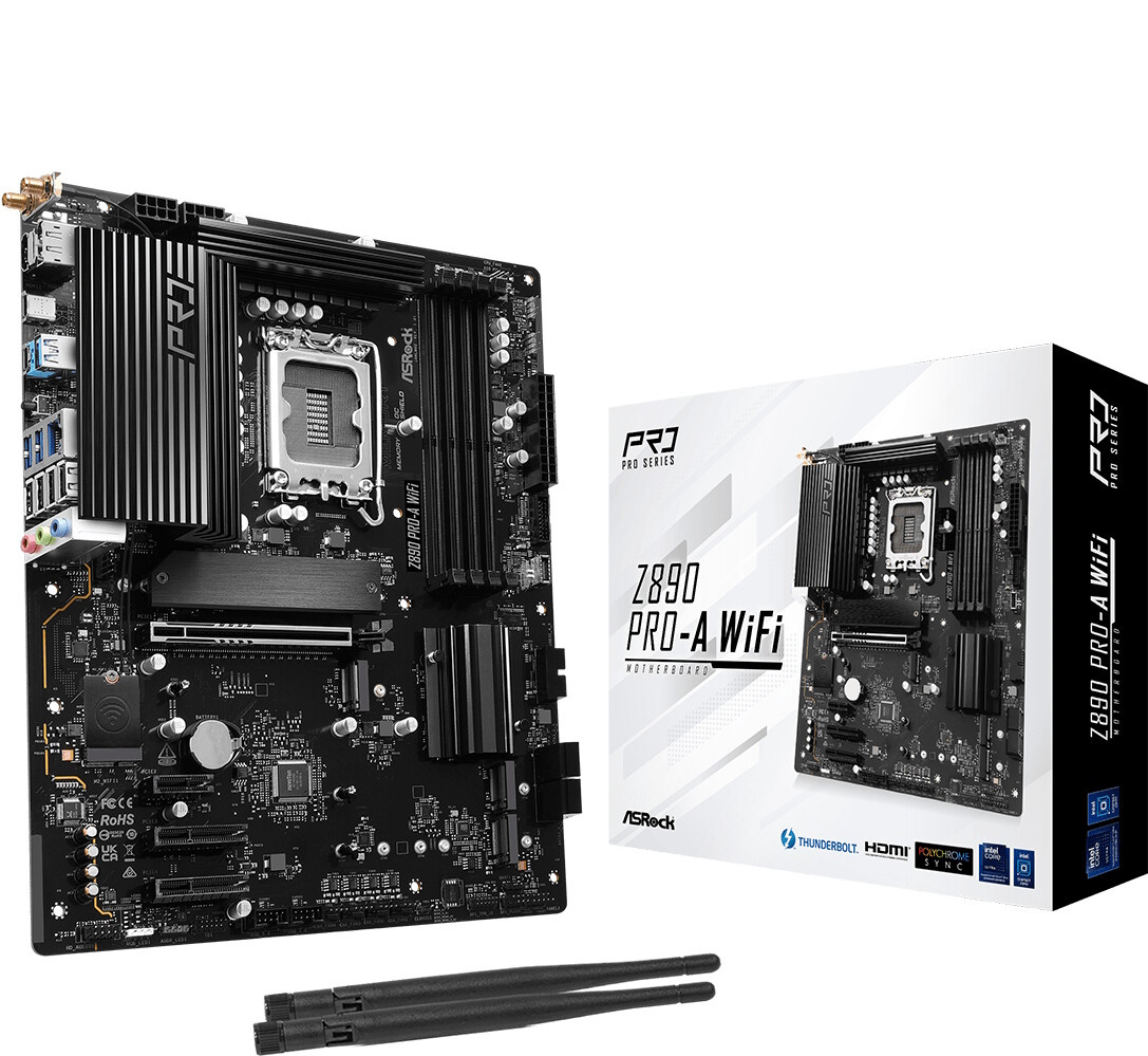 Bild von ASRock Z890 Pro-A WiFi Mainboard