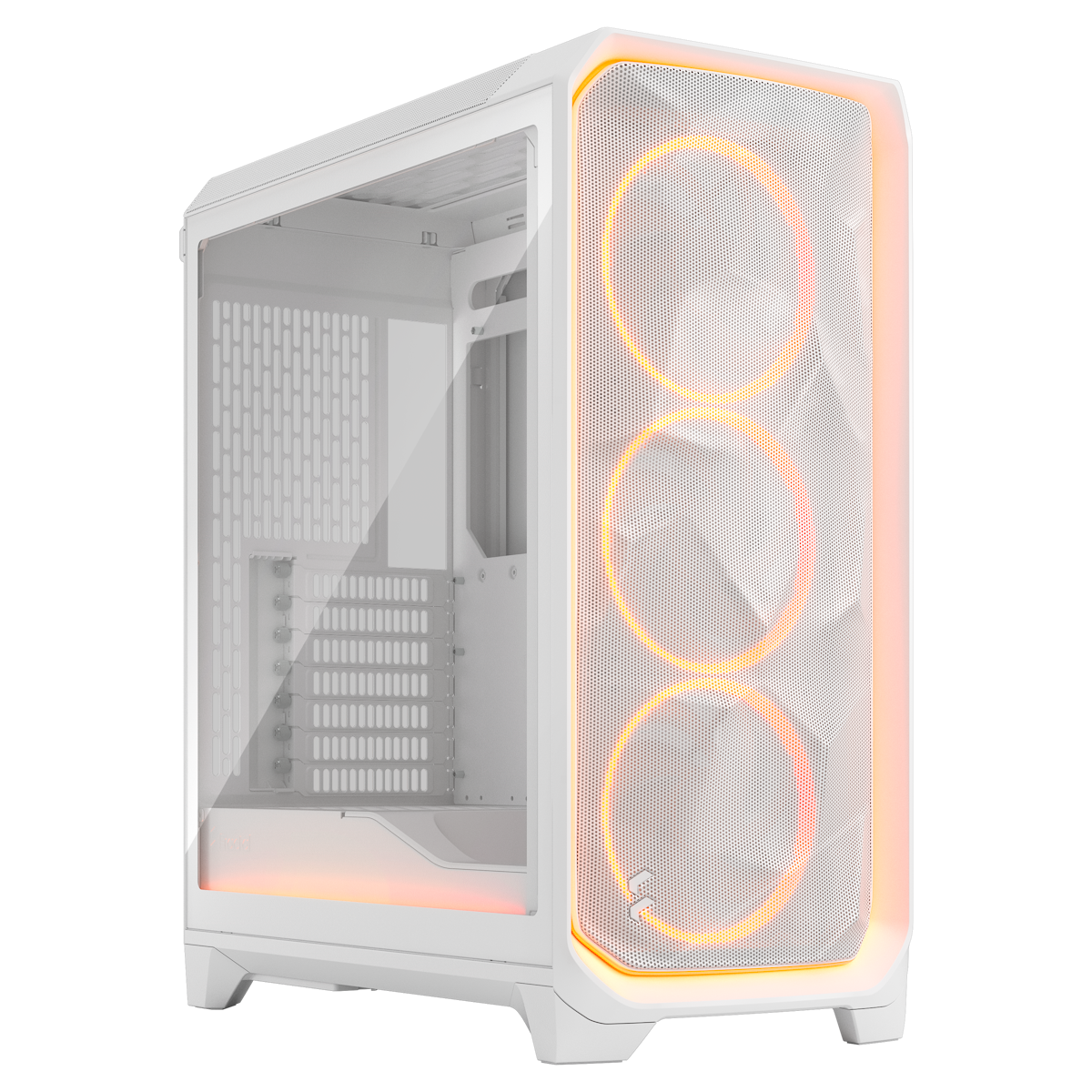 Bild von Fractal Design Meshify 3 Ambience Pro RGB White TG | PC-Gehäuse