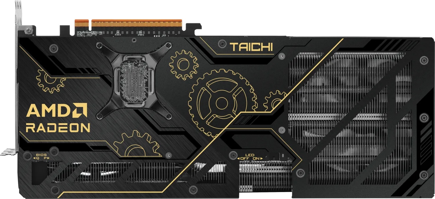Bild von ASRock Radeon RX 9070 XT Taichi 16GB OC - 16GB GDDR6, 1x HDMI, 3x DP