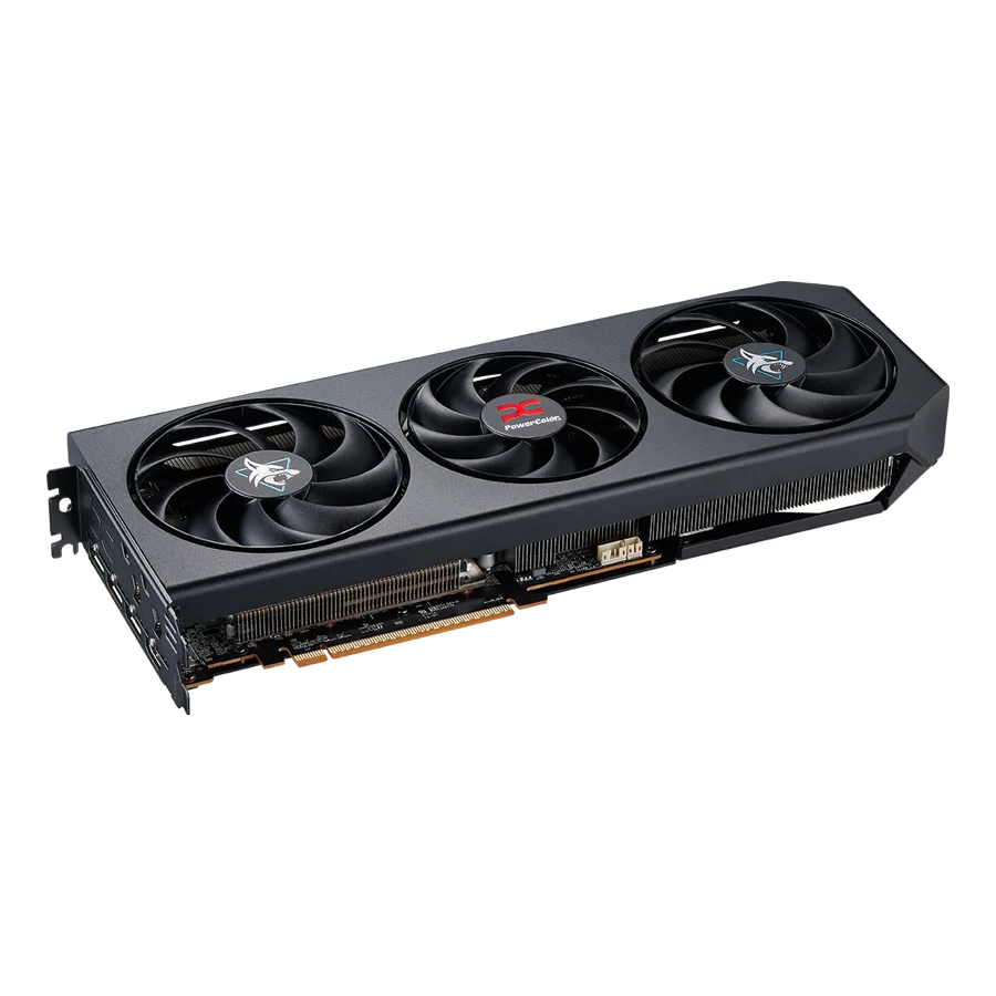 Bild von Powercolor Radeon RX 9070 Hellhound OC 16GB - 16GB GDDR6, 1x HDMI, 3x DP