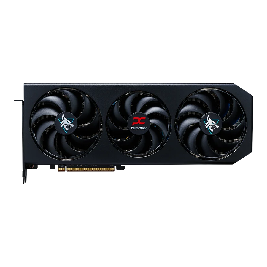 Bild von Powercolor Radeon RX 9070 Hellhound OC 16GB - 16GB GDDR6, 1x HDMI, 3x DP
