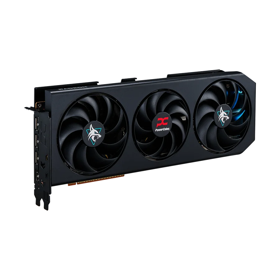Bild von Powercolor Radeon RX 9070 Hellhound OC 16GB - 16GB GDDR6, 1x HDMI, 3x DP