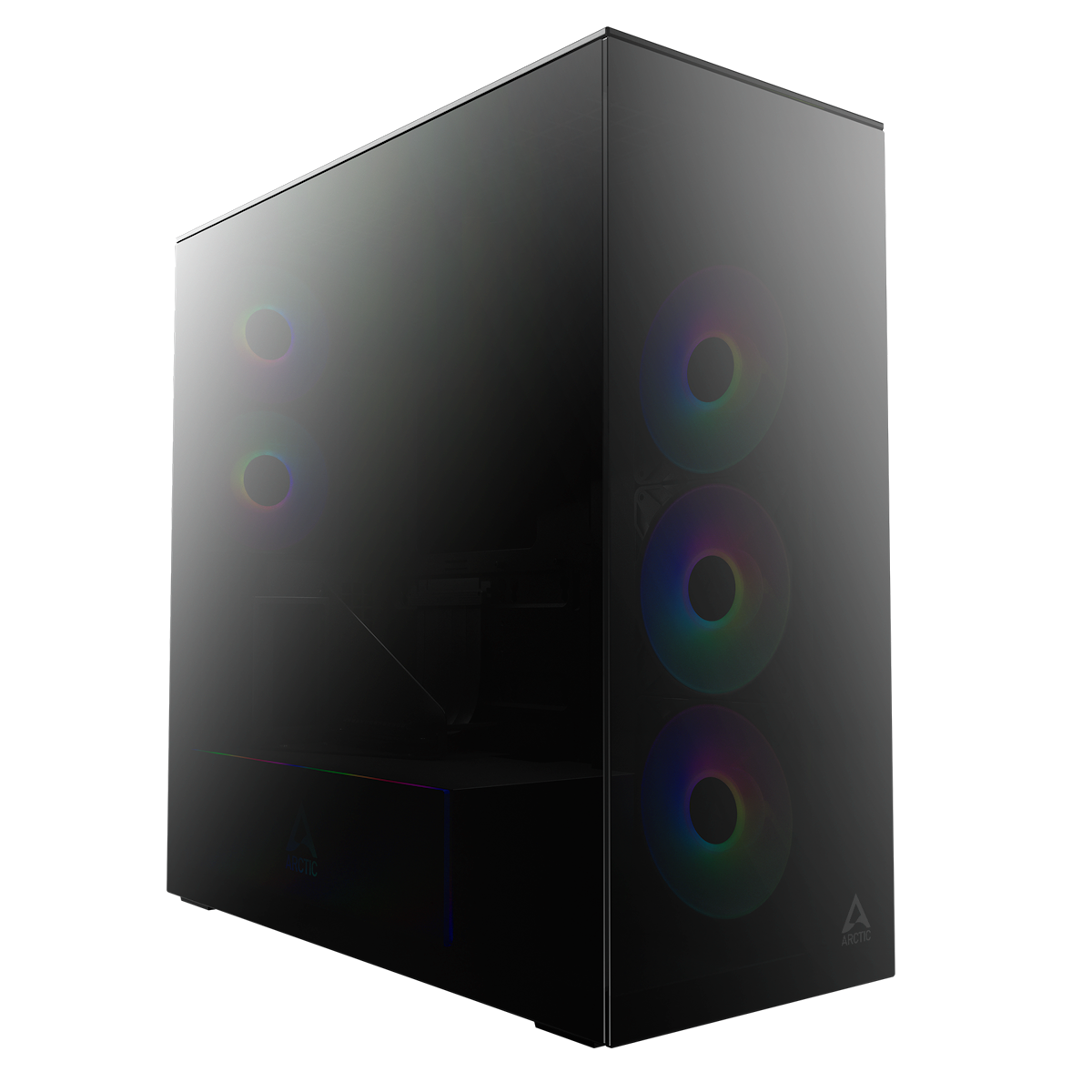 Bild von ARCTIC Xtender VG Mirror Black | PC-Gehäuse