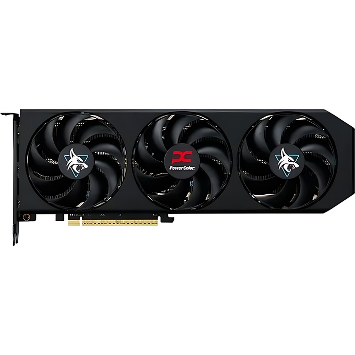 Bild von Powercolor Radeon RX 9060 XT Hellhound 8GB OC Grafikkarte - 8GB GDDR6, 2x HDMI, 2x DP