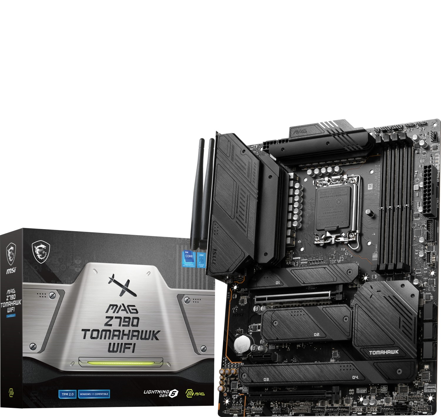 Bild von MSI MAG Z790 TOMAHAWK WIFI Gaming Mainboard B-Ware - Sockel 1700