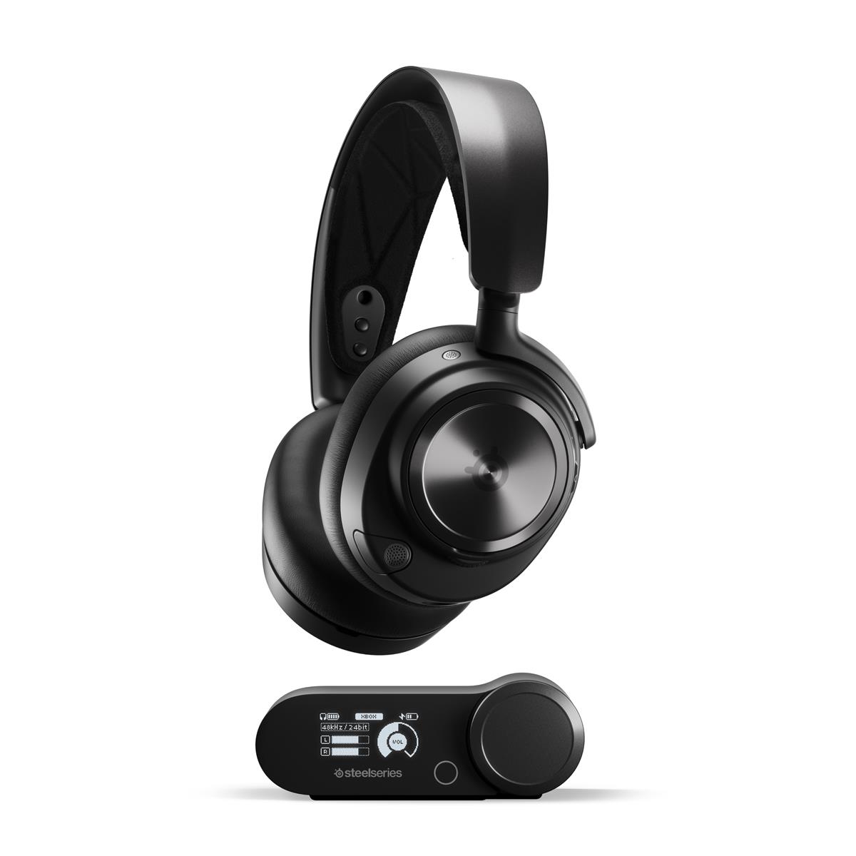 Bild von SteelSeries Gaming Headset Arctis Nova Pro Wireless X für Xbox Multi-System Gaming-Headset mit wechselbarem Akku (Infinity Power System) und Active No
