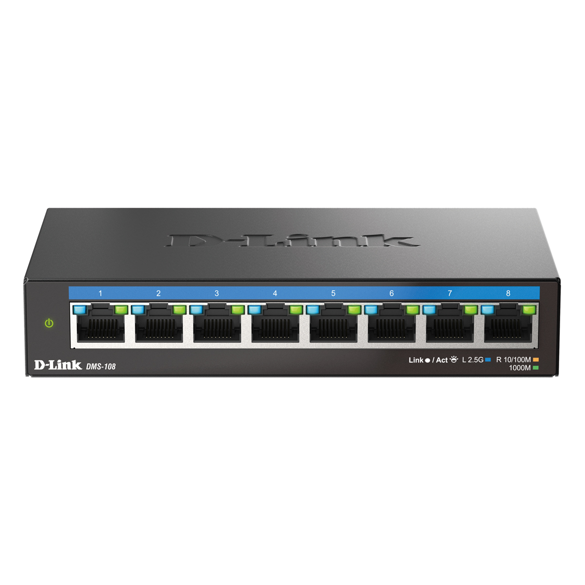 Bild von D-Link DMS-108 Unmanaged Switch 8x 2.5Gbit/s Ethernet