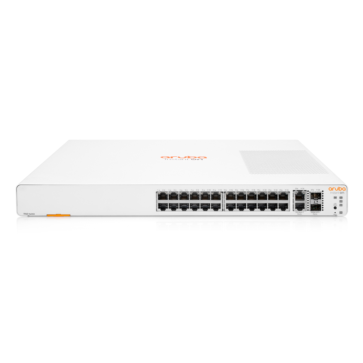 Bild von HPE Networking Instant On 1960 28-Port Switch (JL806A) B-Ware [24x Gigabit LAN, 2x SFP+, 2x 10 Gigabit LAN]