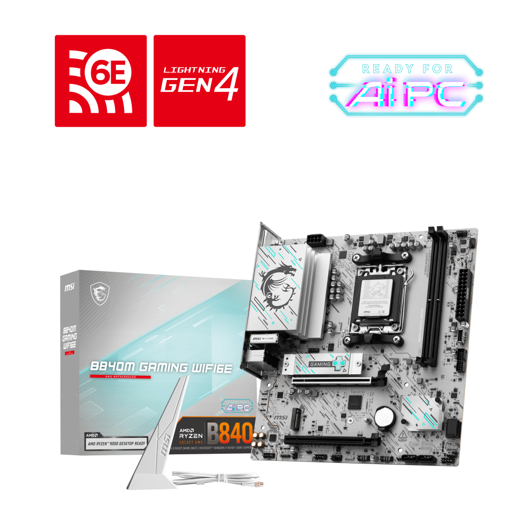 Bild von MSI PRO B840M-P WIFI6E Mainboard Sockel AM5