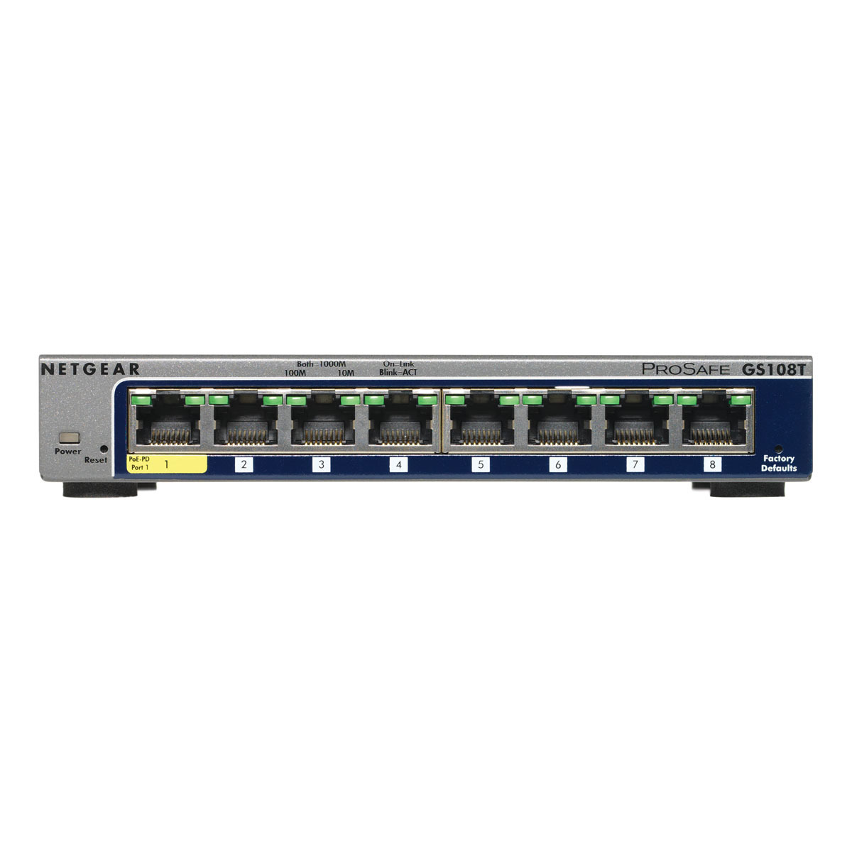Bild von NETGEAR GS108Tv3 Smart Switch [8x Gigabit Ethernet]