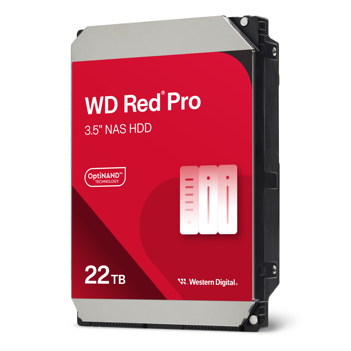 Bild von Western Digital WD Red Pro 22TB 3.5 Zoll SATA Interne NAS Festplatte (CMR)