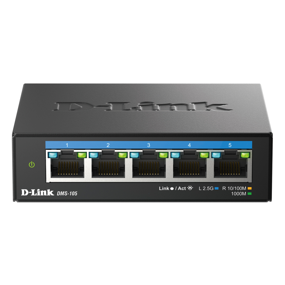 Bild von D-Link DMS-105 Unmanaged Switch 5x 2.5Gbit/s Ethernet
