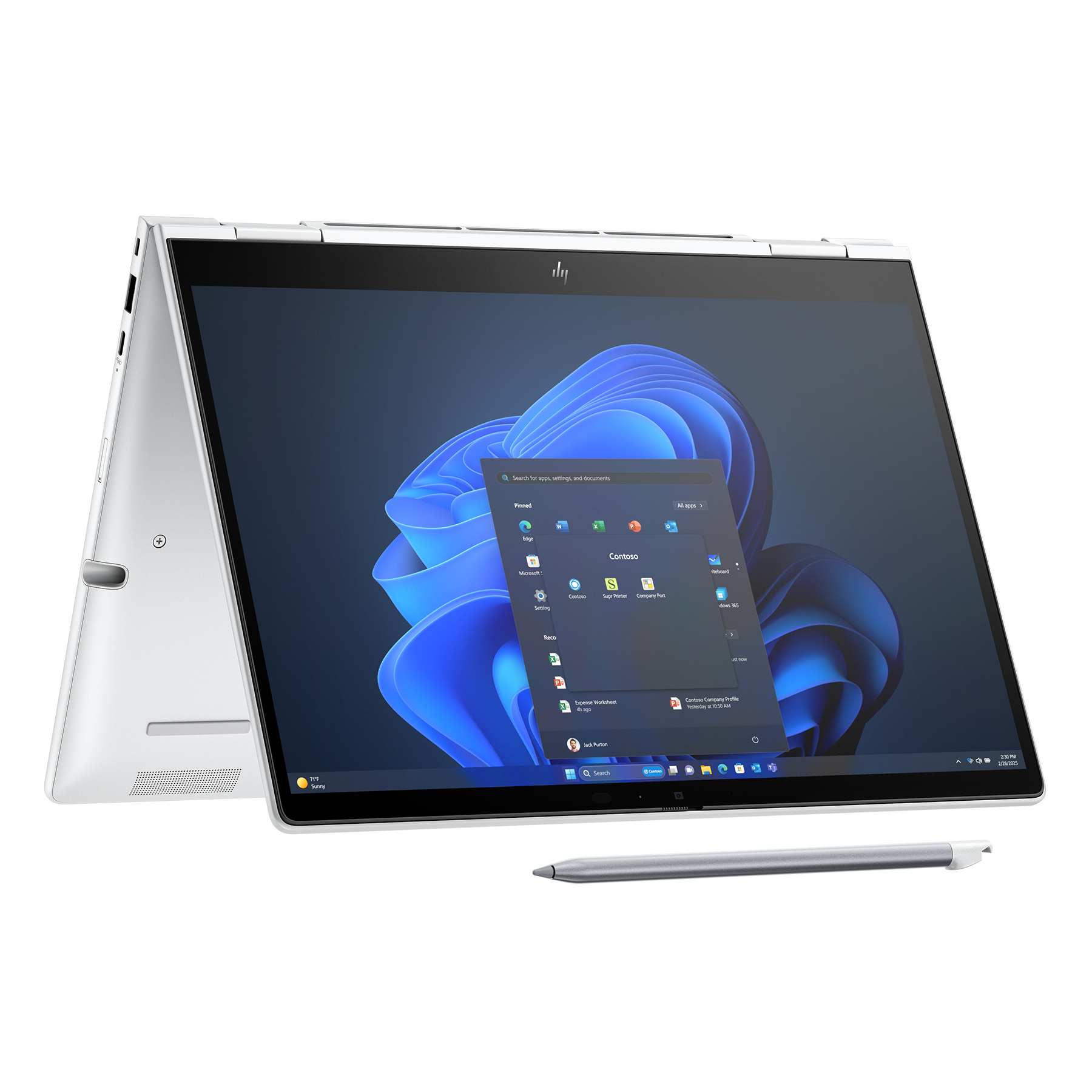 Bild von HP EliteBook 8 Flip G1i 13 CT3X0ES 13,3" WUXGA Touch, Intel Core Ultra 7 255U, 32GB RAM, 1TB SSD, LTE/5G, Windows 11 Pro