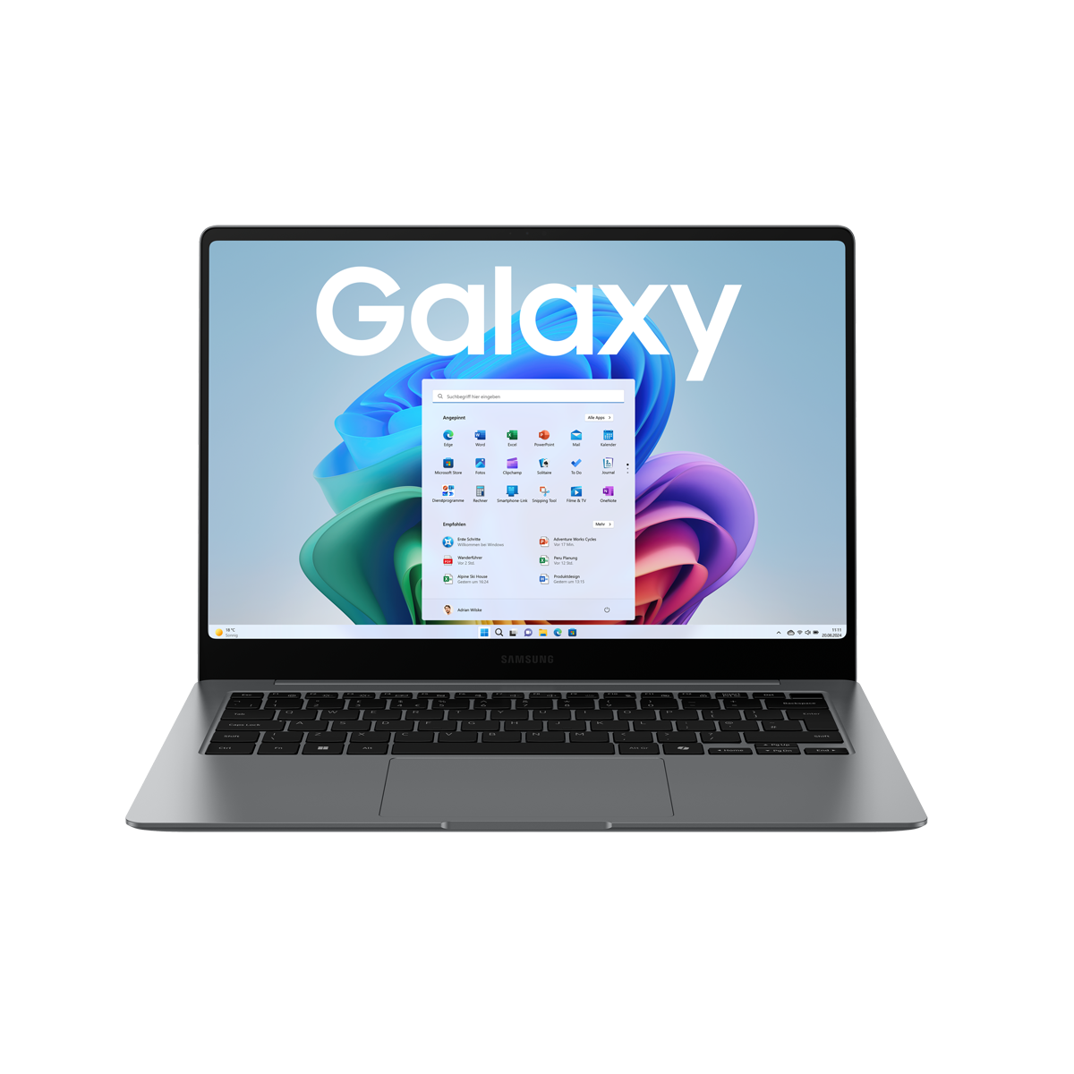 Bild von SAMSUNG Galaxy Book5 Pro WIN11 PRO 14 Zoll Intel Core Ultra 7 258V 32GB 1000GB W11PRO Moonstone Gray