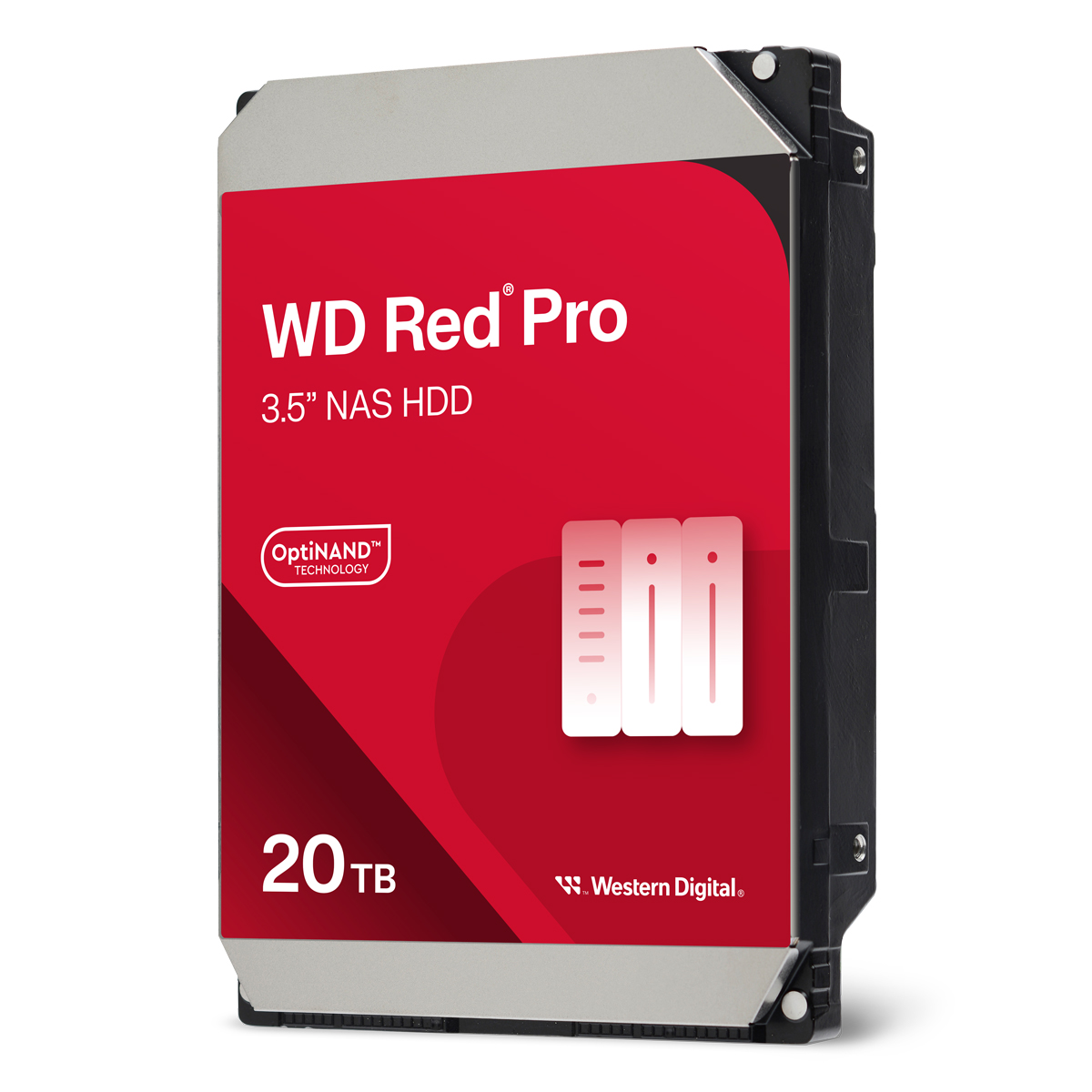 Bild von Western Digital WD Red Pro 20TB 3.5 Zoll SATA Interne NAS Festplatte (CMR)