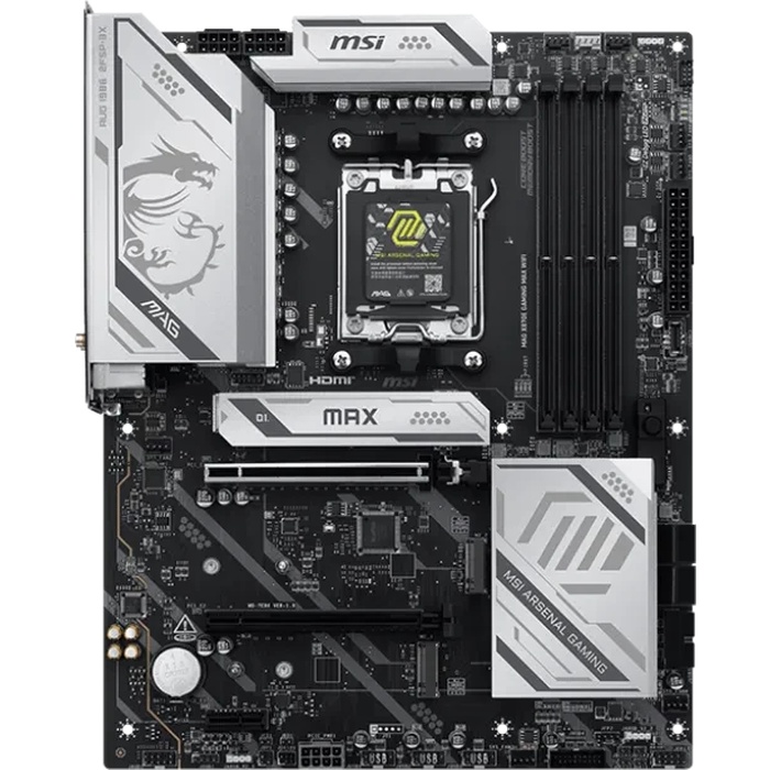 Bild von MSI MAG X870E GAMING MAX WIFI Mainboard
