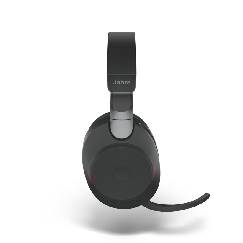 Bild von Jabra Evolve2 85 Headset, Stereo, kabellos, schwarz Bluetooth, inkl. Link 380 USB-A, UC-Plattformen kompatibel